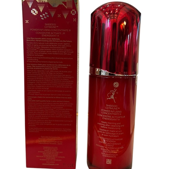 Shiseido Ultimune Power Infusing Concentrate - Limited Edition Red - Picture 2 of 5